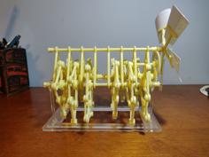 Laser Cut Stand For The Gakken Strandbeest Model Kit