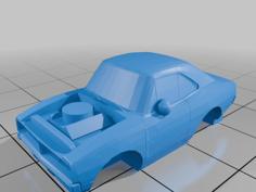 Dodge Charger Classic Micro Car 3D Printer Model