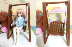 Doll’s Swing Chair 3D Printer Model