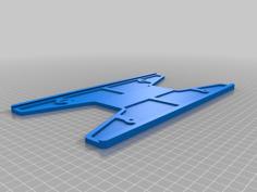 Licence Plate Bracket (North America) 3D Printer Model