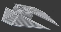 SW The Miniature Game Tie Striker 3D Printer Model