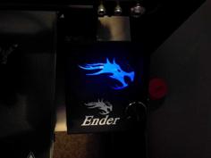 Ender 3 Dragon LCD Cover 3D Printer Model