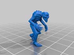 Ghoul Miniatures 3D Printer Model