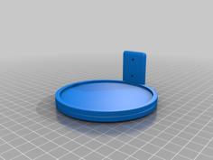 Amazon Alexa Wallmount 3D Printer Model