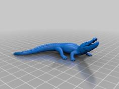 Alligator 3D Printer Model