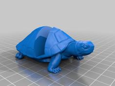 Turtle Phone And Crochet Hook/pen Holder 3D Printer Model