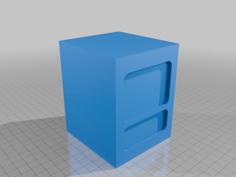 Commander Deckbox With Window For Top Loader 3D Printer Model