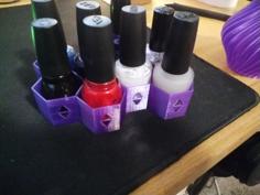 Nail Polish Organizer 8 Spots! 3D Printer Model