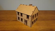 Lasercut House – 28 Mm Wargaming Terrain