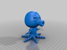 Animal Crossing Articulated Octavian 3D Printer Model