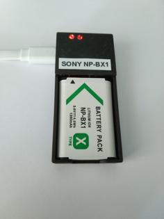 SONY NP-BX1 Battery Charger 3D Printer Model