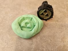 Triforce – Necromolds Caster Ring Insert 3D Printer Model