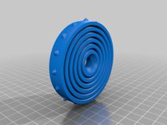 Gyro Fidget Spinner 3D Printer Model