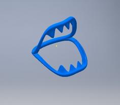 Shark Bite Ring 3D Printer Model