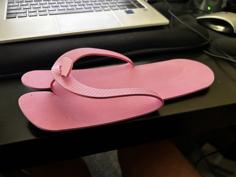 Disposable Sandals – Flexible TPU 3D Printer Model