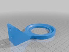 Echo Dot 5th Gen Wall Bracket 3D Printer Model