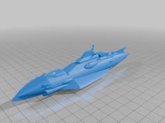 Kripitera Class Astro Destroyer 3D Printer Model