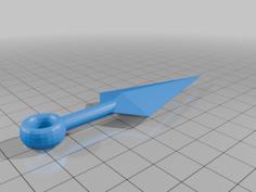 Simple Kunai 3D Printer Model