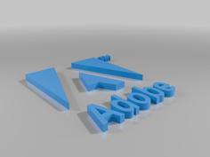 Adobe Logo 3D Printer Model