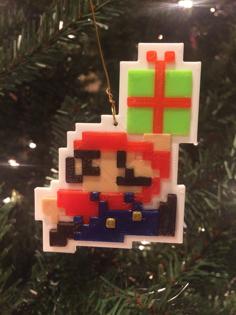 Mario Hanging Ornament 3D Printer Model