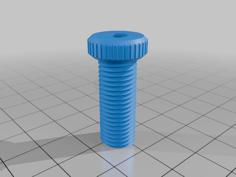 M10 X 1,25 X 25 Tornillo Screw 3D Printer Model