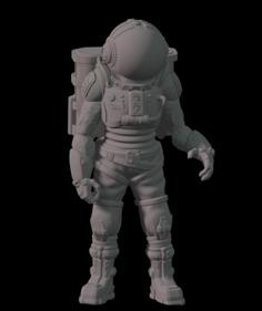 SpaceMan 3D Printer Model