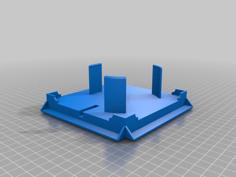 Yandex Alisa Bottom 3D Printer Model