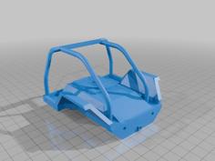 Upgraded Scx24 Flatbed 3D Printer Model