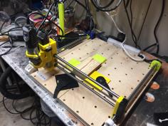 DIY Dremel CNC – Tighter Tolerances And Easier Assembly 3D Printer Model