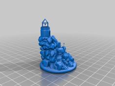 Lonely Tower 3D Printer Model