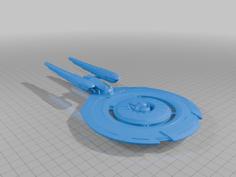 Star Trek Mackie Class Dunc Inc. 3D Printer Model