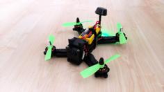 Double Decker V3 200 FPV Racer For 2204 Motors 3D Printer Model