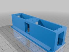 Dual 1/10 Servo Bracket 3D Printer Model