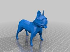 French Bulldog 3D Printer Model