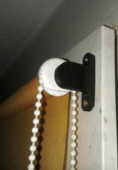 Blinds Holder Mounted On Window By Screws. 3D Printer Model