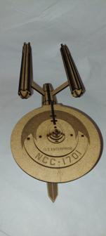 Terran ISS ENTERPRISE (Laser Cut)