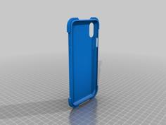 Jumbo IPhone X Case 3D Printer Model