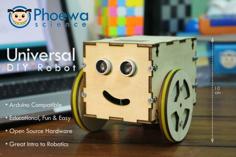 Universal DIY Robot With Arduino 3D Printer Model