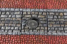 OpenForge 2.0 Cobblestone Streets: Manholes 3D Printer Model