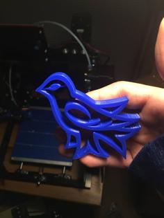 UVic Martlet & Keyring 3D Printer Model