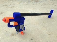 Nerf Jolt Stock 3D Printer Model