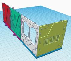 3″ Cube Sci-fi Modular Terrain 4 3D Printer Model