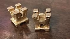 Kuzcotopia Earrings 3D Printer Model