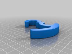 Bath Wall Radiator Hook 3D Printer Model