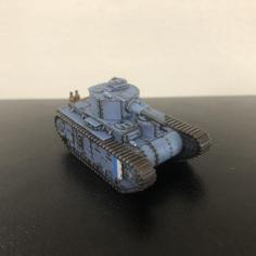 1-100 Flood Battle Tank 3D Printer Model