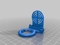 Ender 3 Vent Ring With Integrated Fan Cover 3D Printer Model