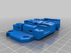 Zaribo X-carriage Mod For Bondtech_Prusa_mod MK3S-MK2.5S New Sensor 3D Printer Model