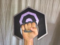 Ingress Guardian Knuckle 3D Printer Model