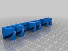 Cable Holder With Holes 3D Printer Model