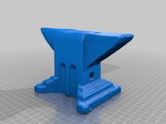 Antique Austrian Style Anvil (photoscan) 3D Printer Model